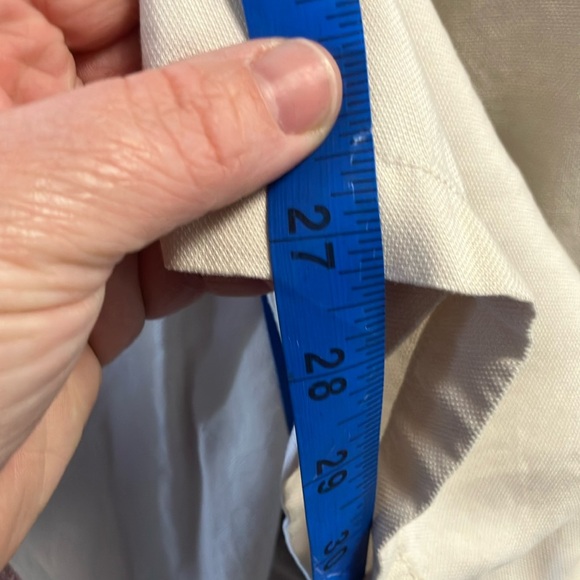 Zara wms L CREAM Casual Pants SZ L - Picture 10 of 11